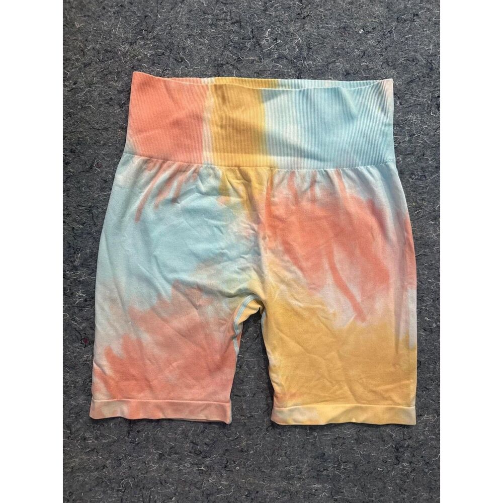 MAXXIM Women’s Tie-Dye Biker Shorts XL